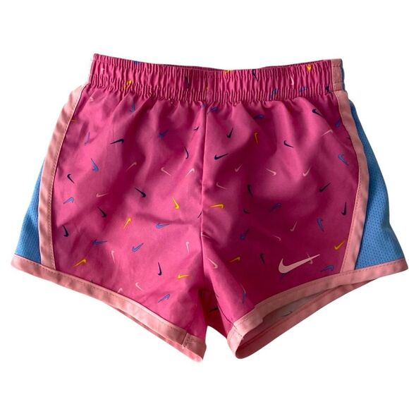 Nike Pink Athletic Shorts in Kids Size 3T - Picture 1 of 7